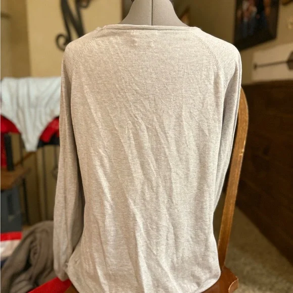 Massimo Dutti Gray Cotton Silk Garment - Picture 2 of 3